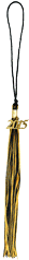 2015 gold & black tassels