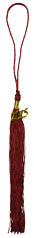 Burgundy Colored Tassels