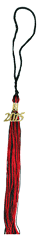 2015 black & red tassels