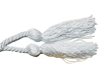 Solid White Honor Cord